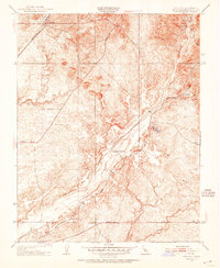 Daulton 1942 topographic map thumbnail