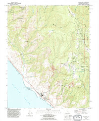 Davenport 1991 topographic map thumbnail