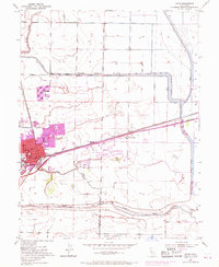 Davis 1952 topographic map thumbnail