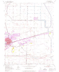 Davis 1975 topographic map thumbnail