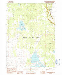 Dead Horse Reservoir 1990 topographic map thumbnail