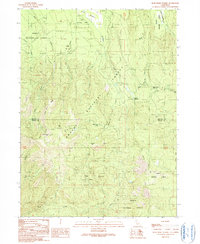 Dead Horse Summit 1990 topographic map thumbnail
