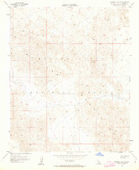 Deadman Lake NE 1955 topographic map thumbnail