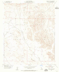 Deadman Lake NW 1955 topographic map thumbnail