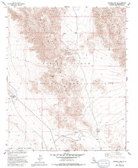 Deadman Lake SE 1955 topographic map thumbnail