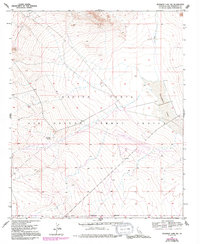 Deadman Lake SW 1955 topographic map thumbnail