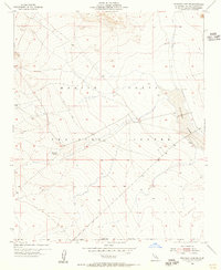 Deadman Lake SW 1955 topographic map thumbnail