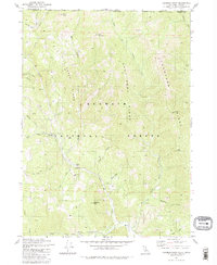 Deadman Point 1981 topographic map thumbnail