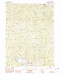 Dedrick 1982 topographic map preview