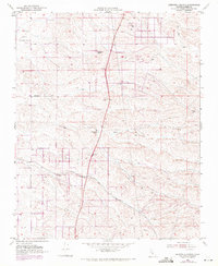 Deepwell Ranch 1952 topographic map thumbnail