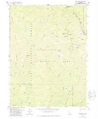 Dees Peak 1978 topographic map thumbnail