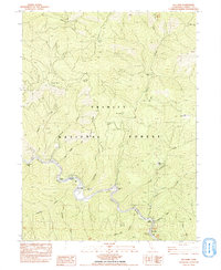 Del Loma 1982 topographic map thumbnail