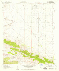 Del Sur 1958 topographic map thumbnail