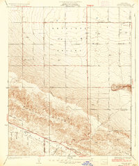 Del Sur 1936 topographic map thumbnail