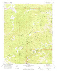 Democrat Hot Springs 1972 topographic map thumbnail