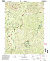 Denny 1998 topographic map thumbnail