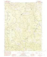 Denny 1982 topographic map thumbnail