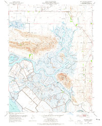 Denverton 1953 topographic map thumbnail