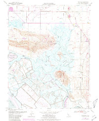 Denverton 1953 topographic map thumbnail