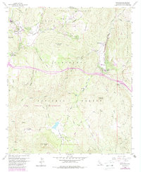 Descanso 1960 topographic map thumbnail