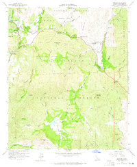 Descanso 1960 topographic map thumbnail