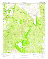 Descanso 1960 topographic map thumbnail