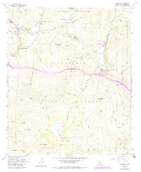 Descanso 1960 topographic map thumbnail