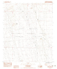 Desert Spring 1984 topographic map thumbnail