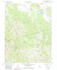 Detert Reservoir 1958 topographic map thumbnail