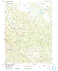 Detert Reservoir 1993 topographic map thumbnail