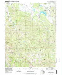 Detert Reservoir 1997 topographic map thumbnail