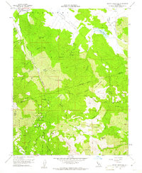 Detert Reservoir 1958 topographic map thumbnail