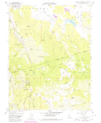Detert Reservoir 1958 topographic map thumbnail