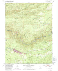 Devil Peak 1950 topographic map thumbnail