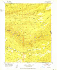 Devil Peak 1950 topographic map thumbnail