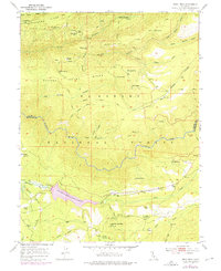 Devil Peak 1950 topographic map thumbnail
