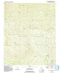 Devils Heart Peak 1991 topographic map thumbnail