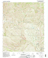 Devils Heart Peak 1991 topographic map thumbnail