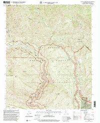 Devils Heart Peak 1995 topographic map thumbnail