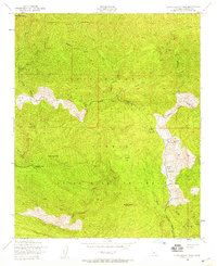 Devils Heart Peak 1943 topographic map thumbnail