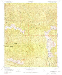 Devils Heart Peak 1943 topographic map thumbnail
