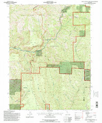 Devils Parade Ground 1995 topographic map thumbnail