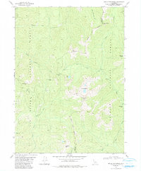 Devils Punchbowl 1981 topographic map thumbnail