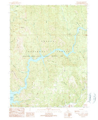Devils Rock 1990 topographic map thumbnail