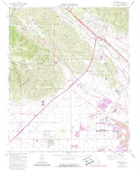 Devore 1966 topographic map thumbnail