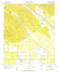 Devore 1954 topographic map preview