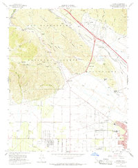 Devore 1966 topographic map thumbnail