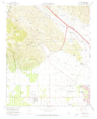 Devore 1966 topographic map preview