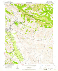 Diablo 1953 topographic map thumbnail