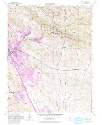 Diablo 1953 topographic map thumbnail